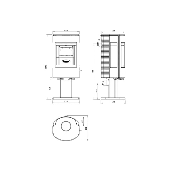 dovre-astro-4cb-p-met-voet-houtkachel-line_image
