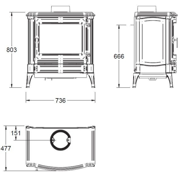 Nestor Martin S43 houtkachel-line_image nestor-martin-s43-houtkachel-line_image