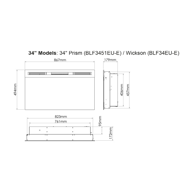 Dimplex Prism 34''-line_image dimplex-prism-34-line_image