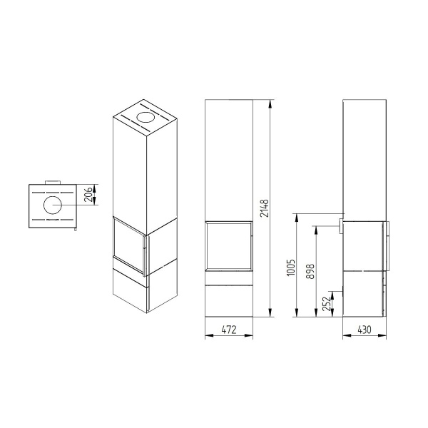 Jydepejsen Cubic 215-line_image jydepejsen-cubic-215-line_image