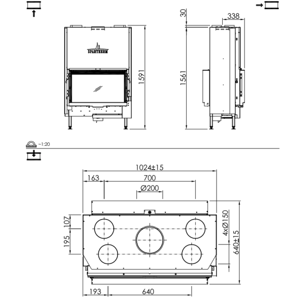 Spartherm Premium Tunnel 87x50 -line_image spartherm-premium-tunnel-87x50-line_image