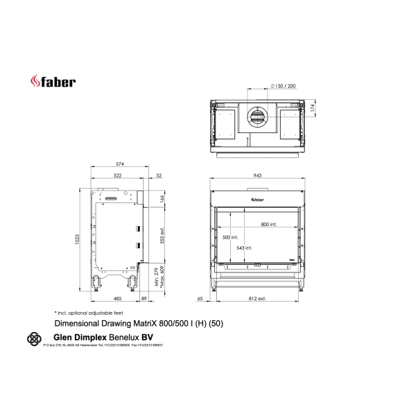 Faber Matrix Hybrid 800/500 I Front-line_image faber-matrix-hybrid-800-500-i-front-line_image