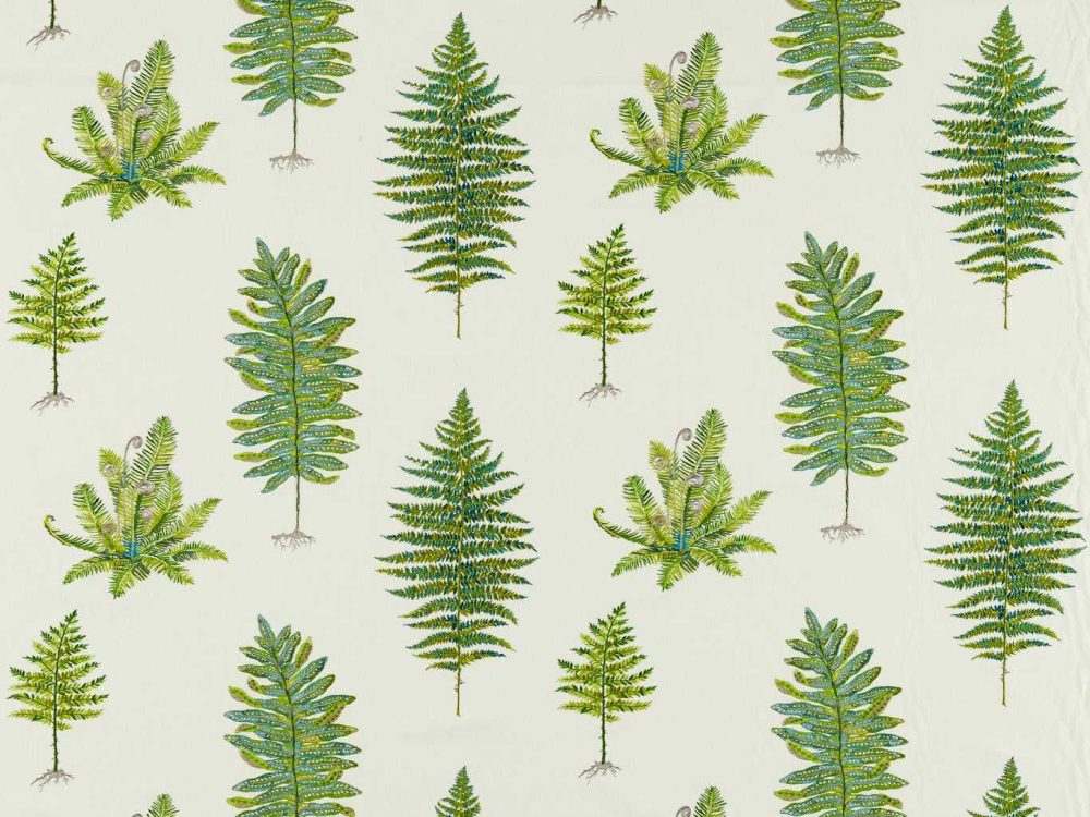 Sanderson Fernery Embroidery 237319