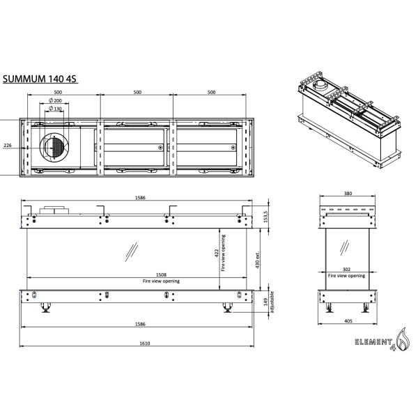 Element4 Summum 140 4-zijdig Bio-line_image element4-summum-140-4-zijdig-bio-line_image